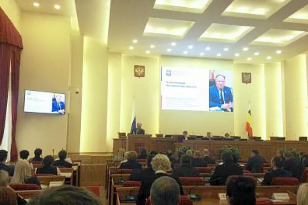 Андрей Харченко: «Комитетом донского парламента по бюджету осуществляется мониторинг исполнения законов, затрагивающих интересы жителей нашей области»