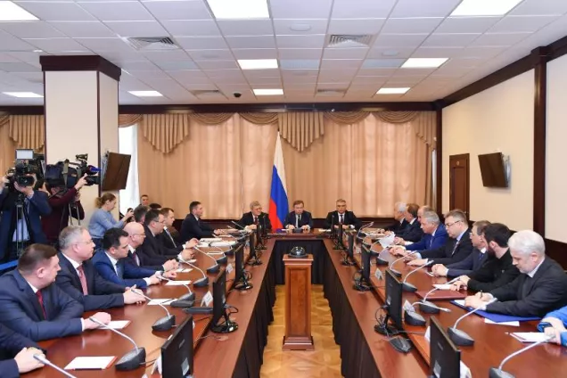 Алексей Мачнев принял участие в церемонии представления нового Полномочного представителя Президента РФ в СКФО.