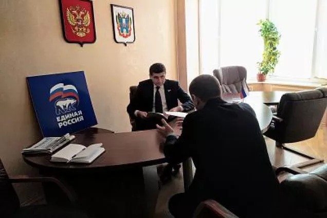 Саркис Гогорян провел прием граждан в донской столице