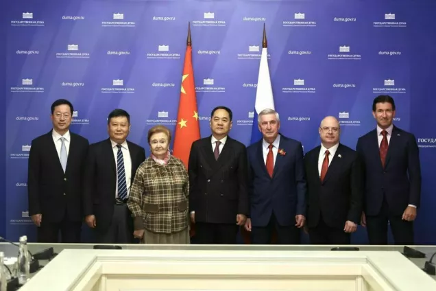 В Госдуме обсудили дальнейшее углубление сотрудничества между Россией и КНР