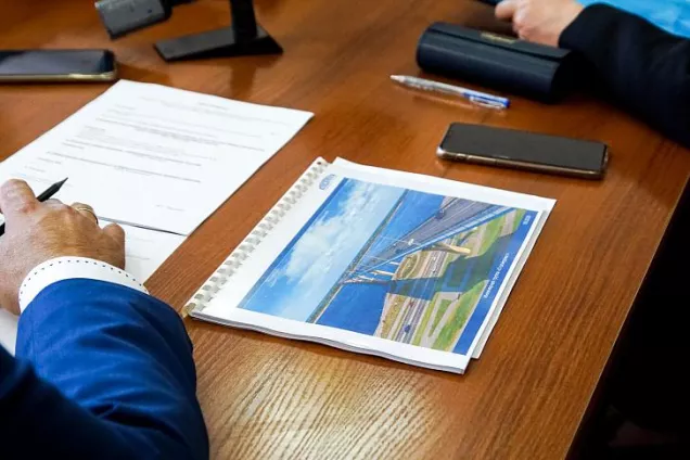 В региональном парламенте рассмотрели проект строительства  моста через Волгу