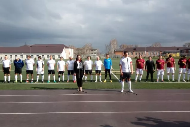 Товарищеский благотворительный матч состоялся в Кореновске