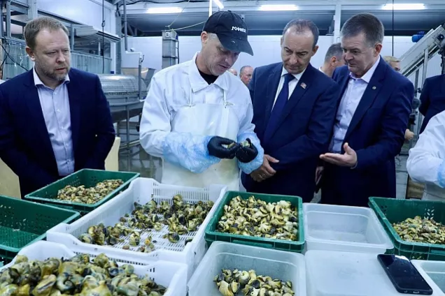 Юрий Бурлачко.Развитие аквакультуры является  важным звеном кубанского агропрома