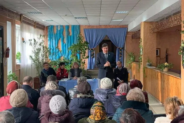 Рабочая поездка в Суровикинский район