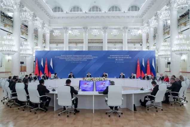 В Госдуме состоялось 9 заседание Межпарламентской комиссии по сотрудничеству России и Китая