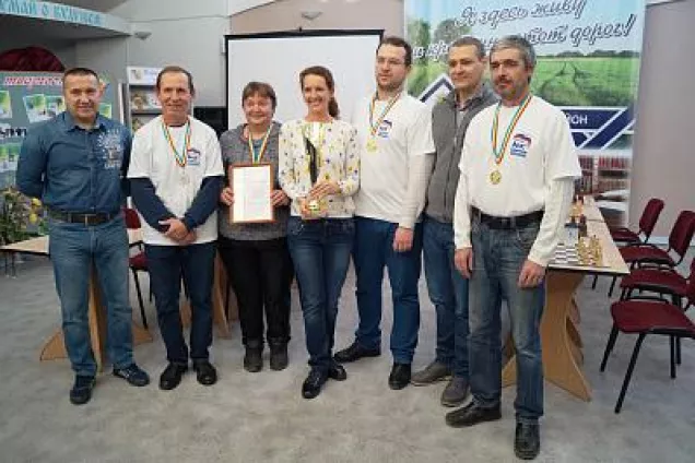 В Аксайском районе прошел первый шахматный турнир между парламентскими политическими партиями