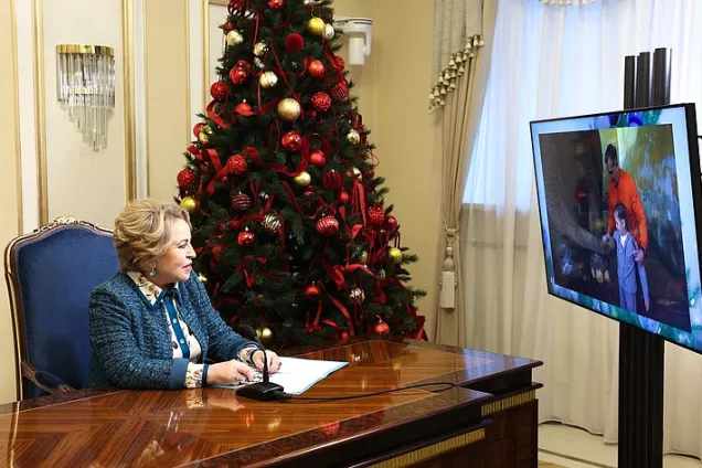 В. Матвиенко помогла исполниться новогодним желаниям детей из Санкт-Петербурга