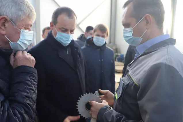 Председатель ЗСК Юрий Бурлачко с рабочим визитом посетил Калининский район Краснодарского края