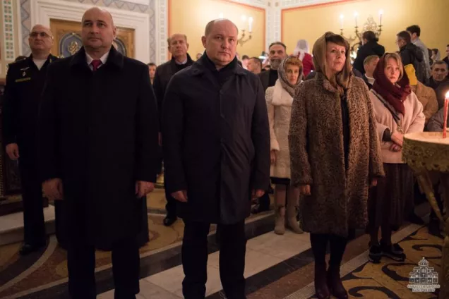 Владимир Немцев принял участие в праздновании Рождества