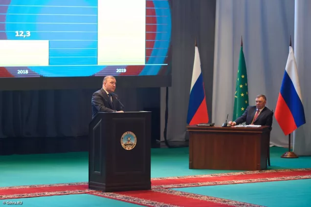 Глава Адыгеи представил ежегодный отчет