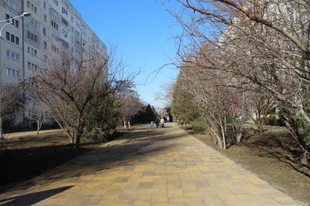 ФОТОРЕПОРТАЖ. Владимир Немцев осмотрел новый сквер на улице Маринеско