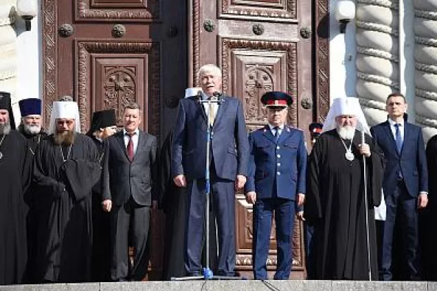 Казаки из Астраханской, Волгоградской областей и Калмыкии приехали в Новочеркасск на главный праздник Войска Донского 