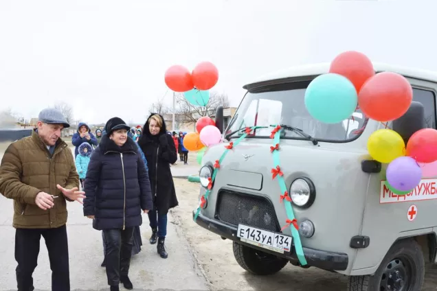Новые санитарные машины поступают в сельские поселения Волгоградской области
