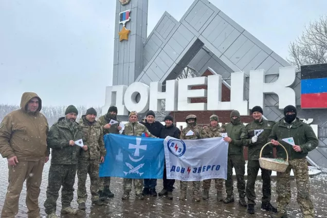 Депутаты Дона посетили бойцов бригады БПА ГРОМ «Каскад» в зоне СВО