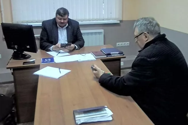 Сергей Колбин провёл приём граждан