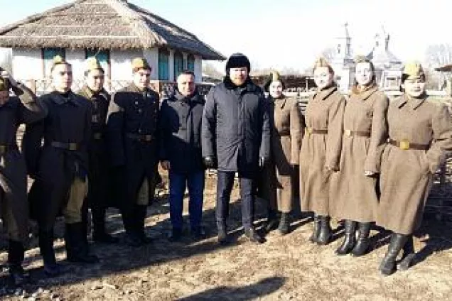 В Железнодорожном районе прошла военно-историческая реконструкция освобождения Ростова от фашистских захватчиков