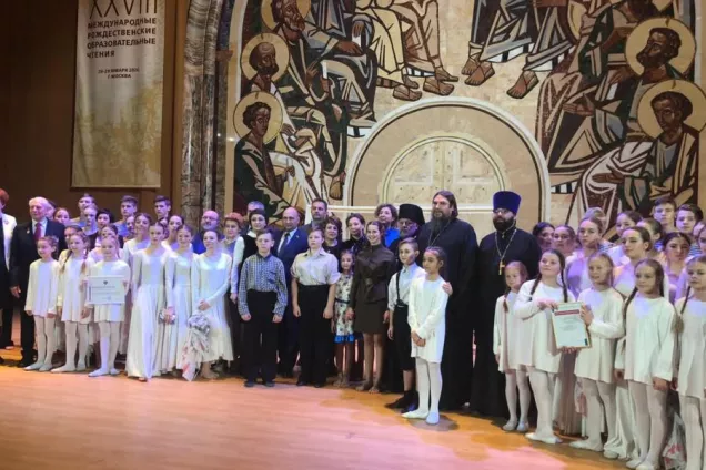 Владимир Немцев и Екатерина Алтабаева в Москве приняли участие в мероприятиях XXXVIII Международных рождественских образовательных чтений