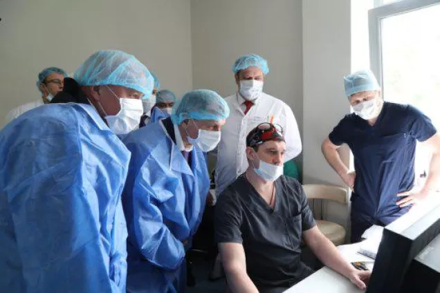 Владимир Константинов ознакомился с работой Ялтинского Многопрофильного Республиканского медицинского центра