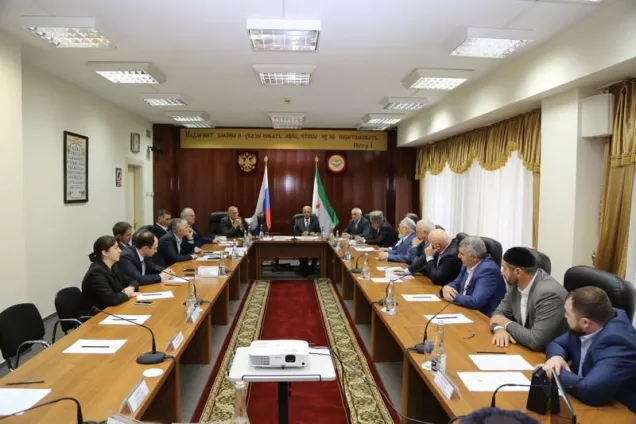 В  Народном Собрании Республики Ингушетия состоялось заседание  фракции Всероссийской политической партии «Единая Россия»