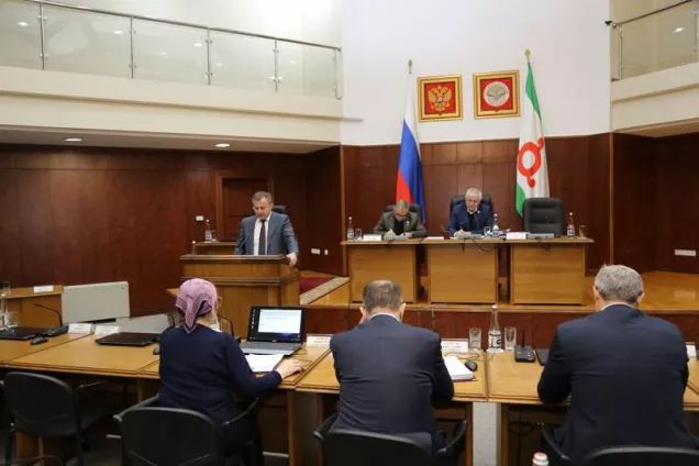 Состоялось шестьдесят шестое заседание Народного Собрания Республики Ингушетия