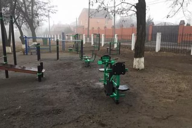 Сергей Суховенко приобрел спортивные тренажеры для Усть-Донецкого района