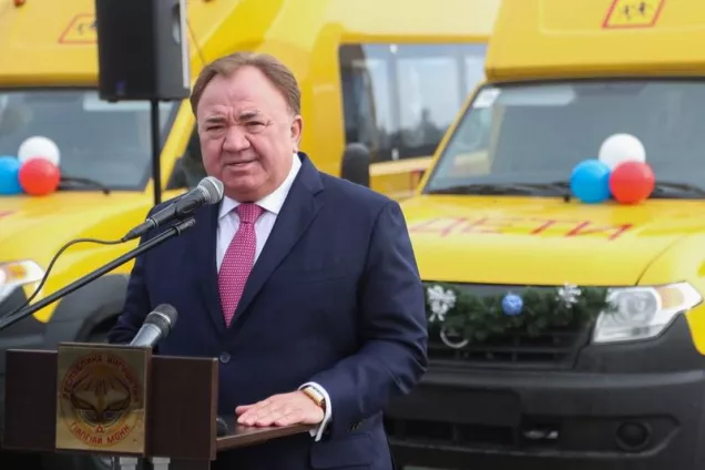 50 школ Республики Ингушетия получили новый автотранспорт