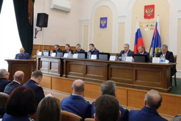 Владимир Константинов принял участие в расширенном заседании коллегии прокуратуры Республики Крым