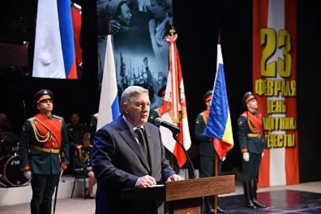 Сергей Михалев: «России нужен мир, который бережете вы – защитники нашей Родины»