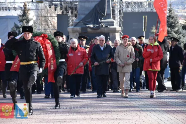 ФОТОРЕПОРТАЖ. Стартовала марш-эстафета «Наша Великая Победа»