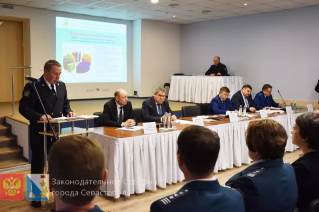 Сергей Колбин принял участие в заседании коллегии судебных приставов Севастополя