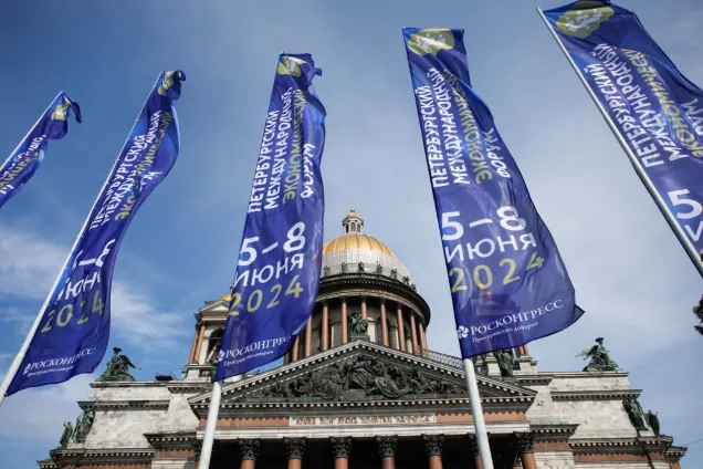 Юрий Бурлачко в Telegram рассказал о планах посещения мероприятий  форума ПМЭФ-2024