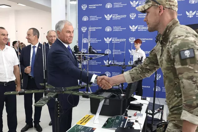 В. Володин. В каждой школе должны работать участники специальной военной операции