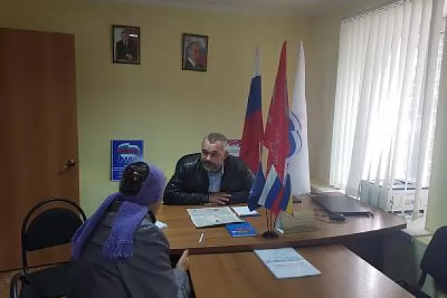 Валерий Шевченко провел прием граждан в Кагальницком районе