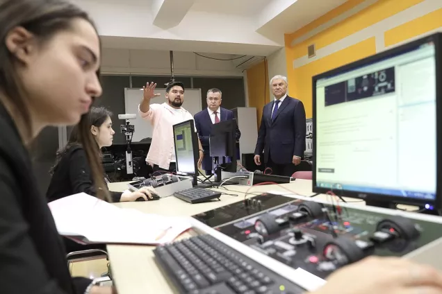 Спикер ГД РФ.Создание новых технологий обеспечивает конкурентоспособность России