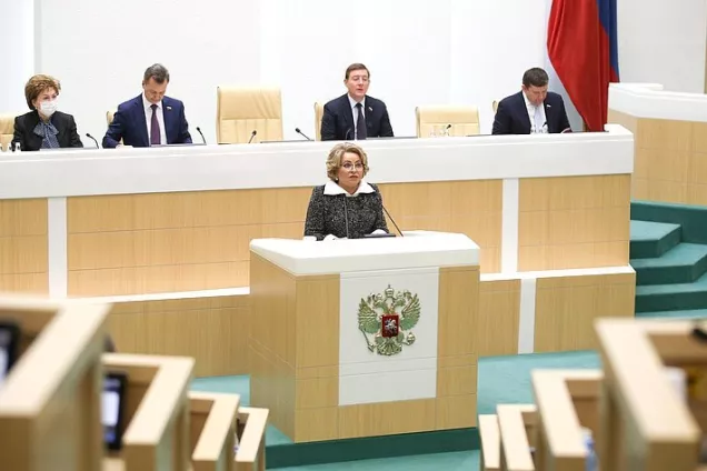 В.Матвиенко.Необходимы конкретные шаги на пути достижения национальных целей развития России