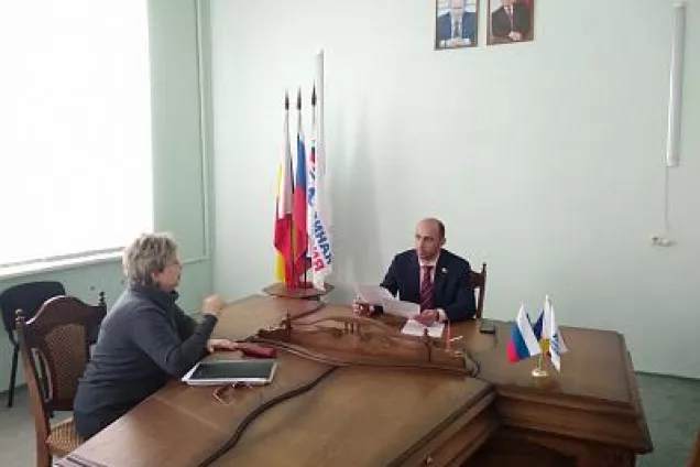 Михаил Сапрыкин провел прием граждан в Новочеркасске