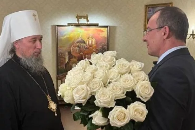 Спикер ЗСК  Юрий Бурлачко поздравил главу Кубанской митрополии с Днем тезоименитства