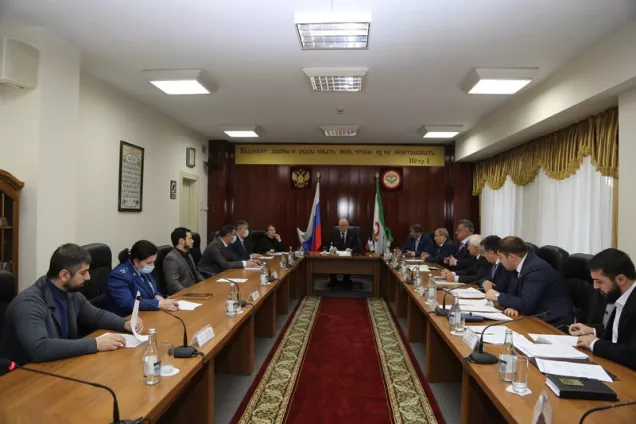 Депутаты Ингушетии рассмотрели протест прокурора РИ  А.В.Васильченко на Конституцию Республики Ингушетия