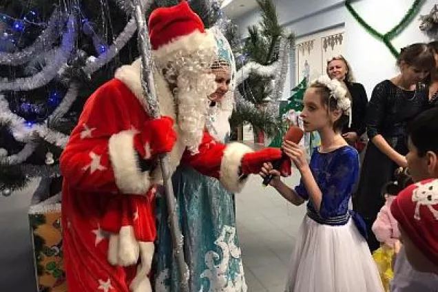 Сергей Суховенко организовал новогодний праздник для детей с ограниченными возможностями здоровья Константиновского района 