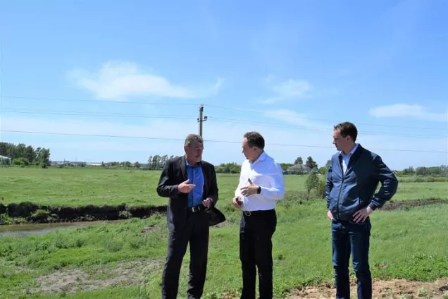 Юрий Марамыгин посетил Фроловский район с рабочей поездкой
