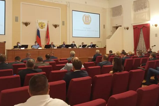 Сегодня проходит заседание Волгоградской областной Думы