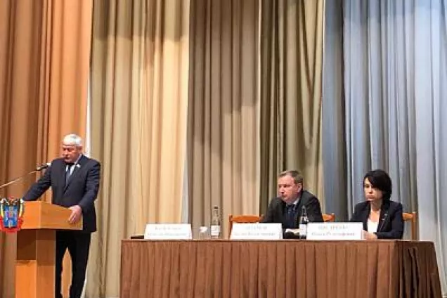 Вячеслав Василенко принял участие в работе информационной группы в Милютинском районе