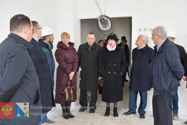 Строительство школы на проспекте Античный близится к завершению