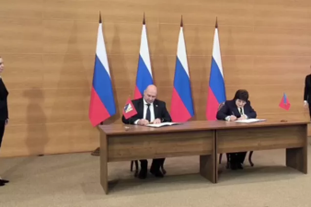 Законодатели Севастополя, Липецка,Владимира  подписали соглашения о межпарламентском сотрудничестве