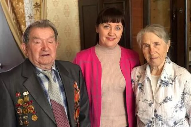 Сергей Замиховский поздравил ветерана Великой Отечественной войны с юбилеем