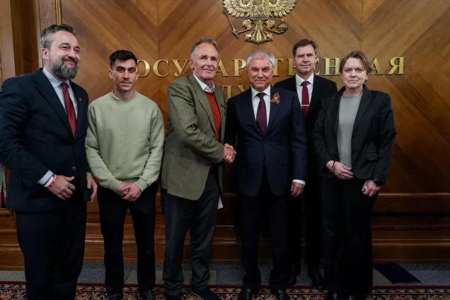 В Государственной Думе состоялась встреча  с депутатами Европейского парламента