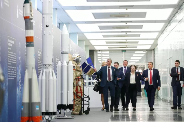 Выставка, посвященная Дню космонавтики,открылась в Госдуме России